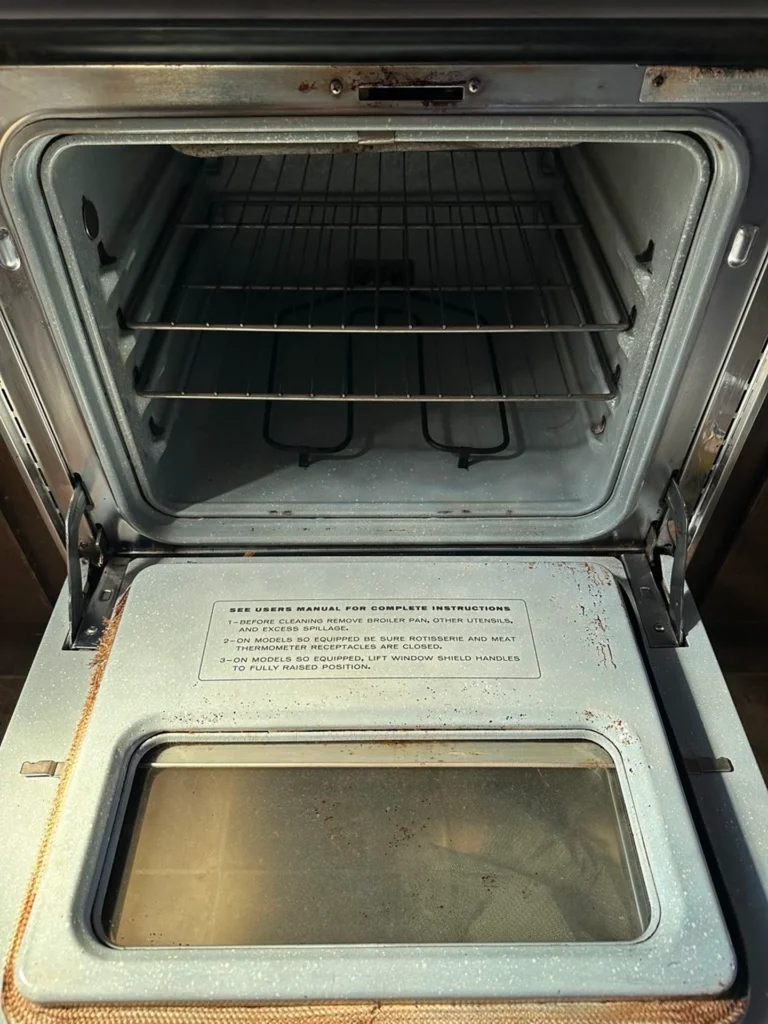 After cleaning