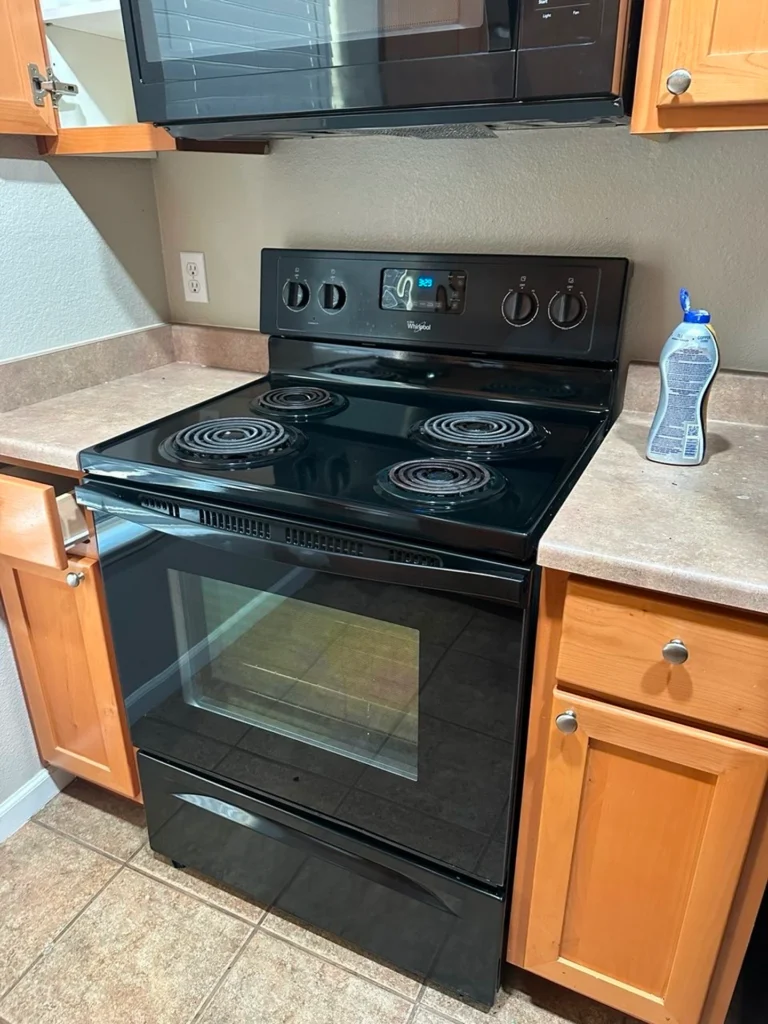 After cleaning