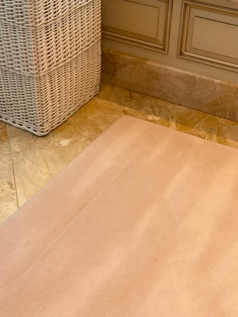After cleaning